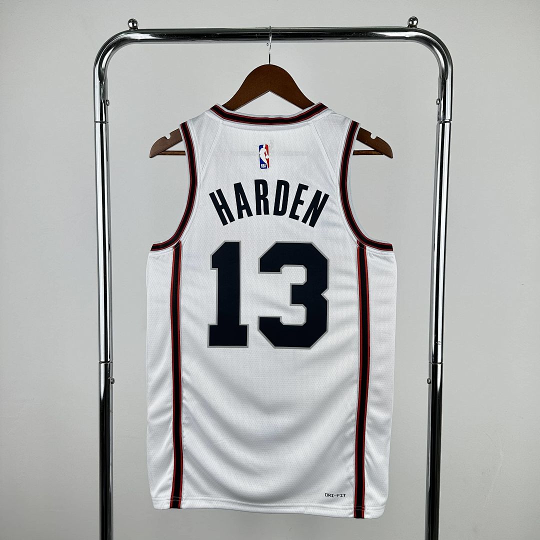 2025 Houston Rockets Harden #13 City Edition NBA Jersey 10