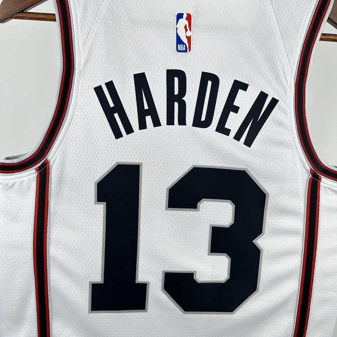 2025 Houston Rockets Harden #13 City Edition NBA Jersey 5