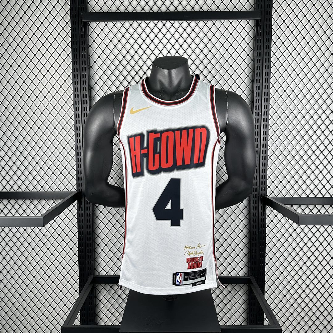 2025 Houston Rockets Green #4 City Edition NBA Jersey