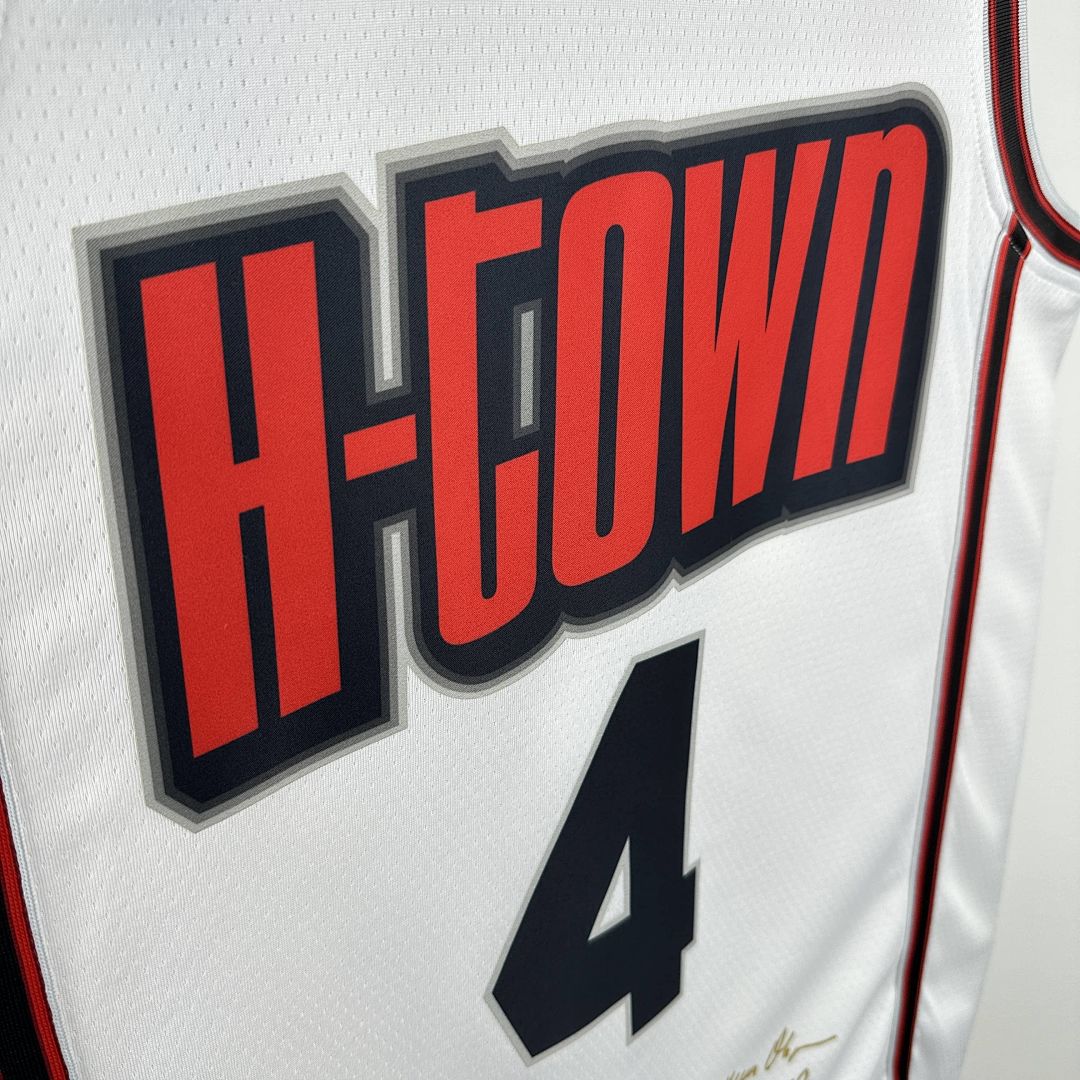 2025 Houston Rockets vert #4 City édition NBA maillot 7
