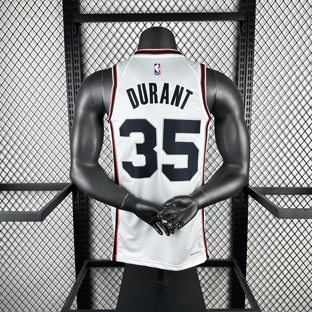 2025 Houston Rockets Durant #35 City édition NBA maillot 2