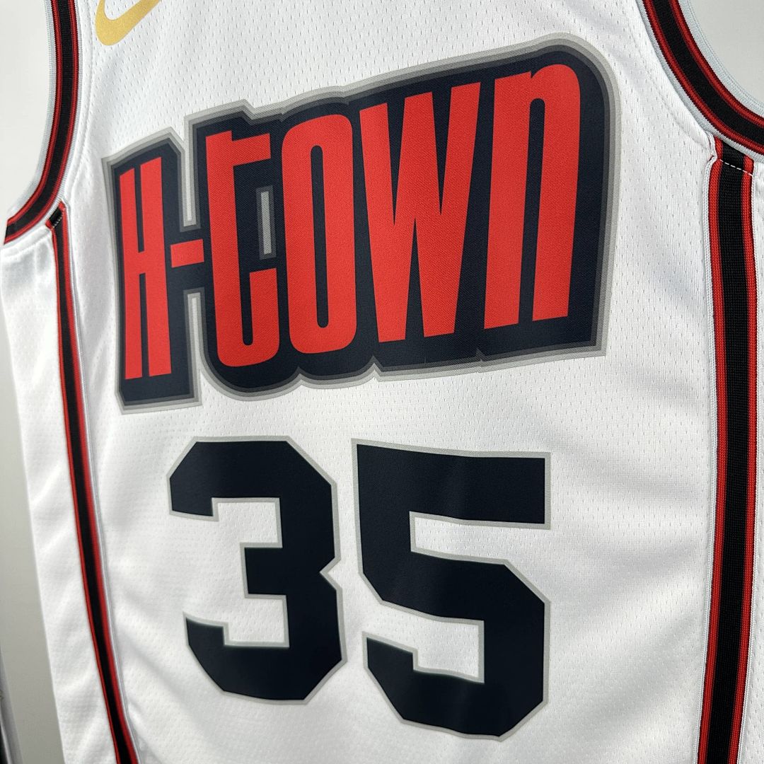 2025 Houston Rockets Durant #35 City édition NBA maillot 7