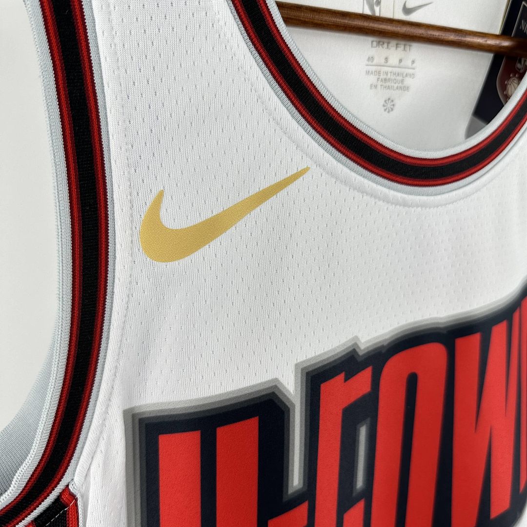 2025 Houston Rockets Durant #35 City édition NBA maillot 9
