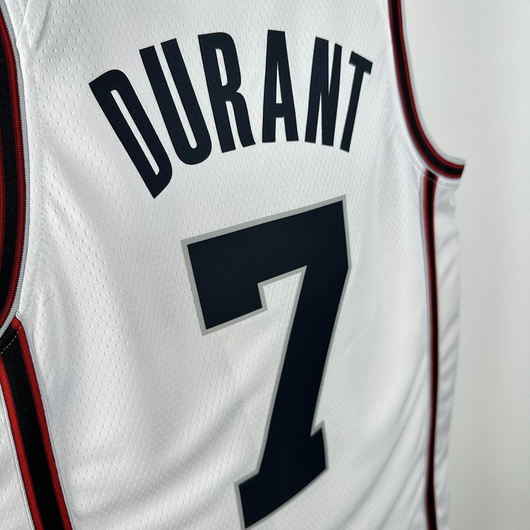 2025 Houston Rockets Durant #7 City Edition NBA Jersey 4