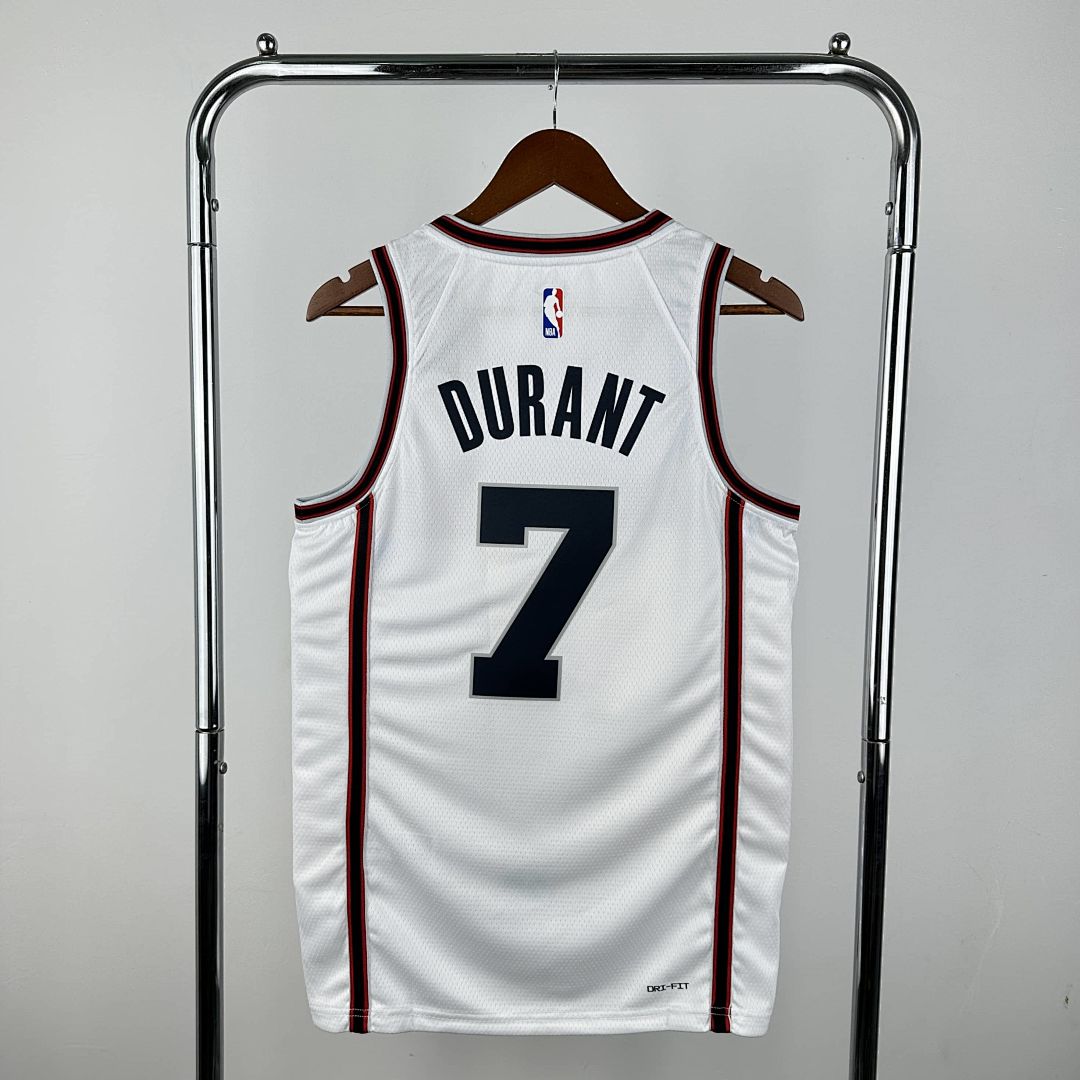 2025 Houston Rockets Durant #7 City Edition NBA Jersey 9