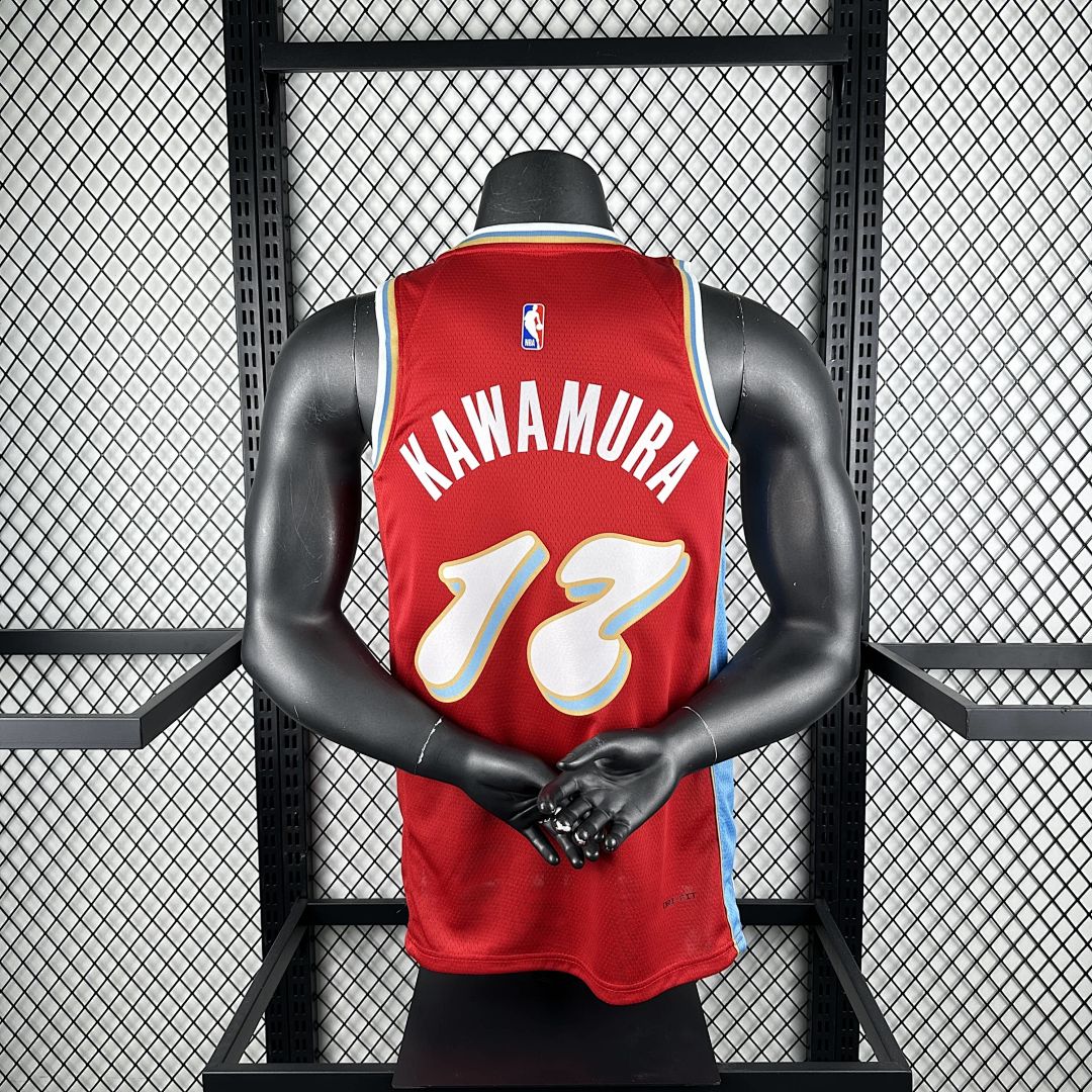 2025 Memphis Grizzlies Kawamura #17 City Edition NBA Jersey 2