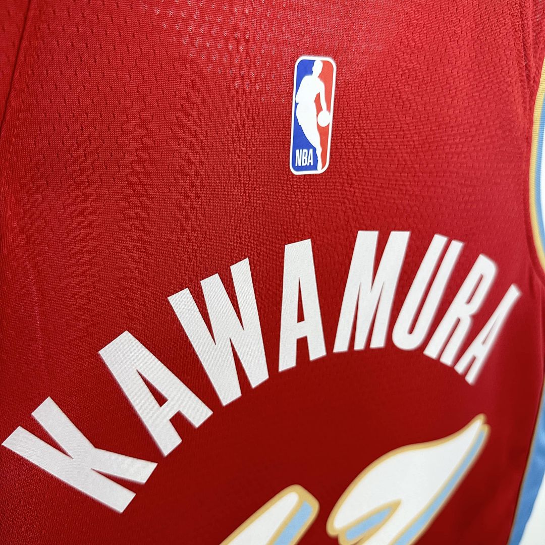 2025 Memphis Grizzlies Kawamura #17 City Edition NBA Jersey 4