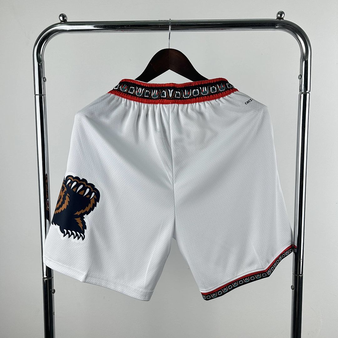 2025 Memphis Grizzlies Shorts Retro Edition NBA Jersey 8