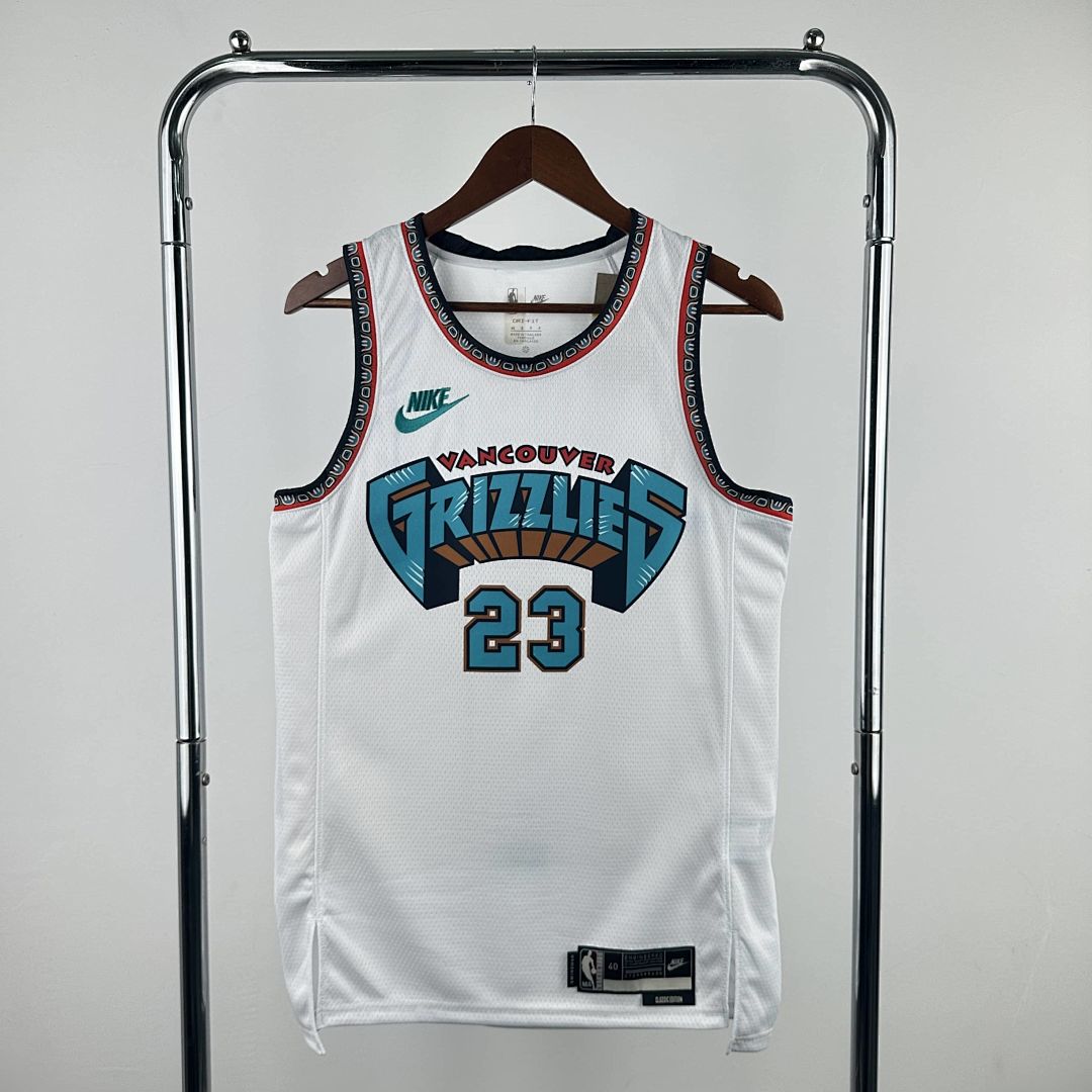 2025 Memphis Grizzlies Rose #23 Retro Edition NBA Jersey 8