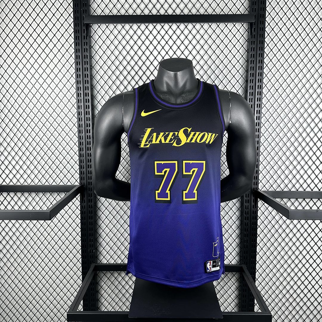 2025 Lakers Dončić #77 City Edition NBA Jersey