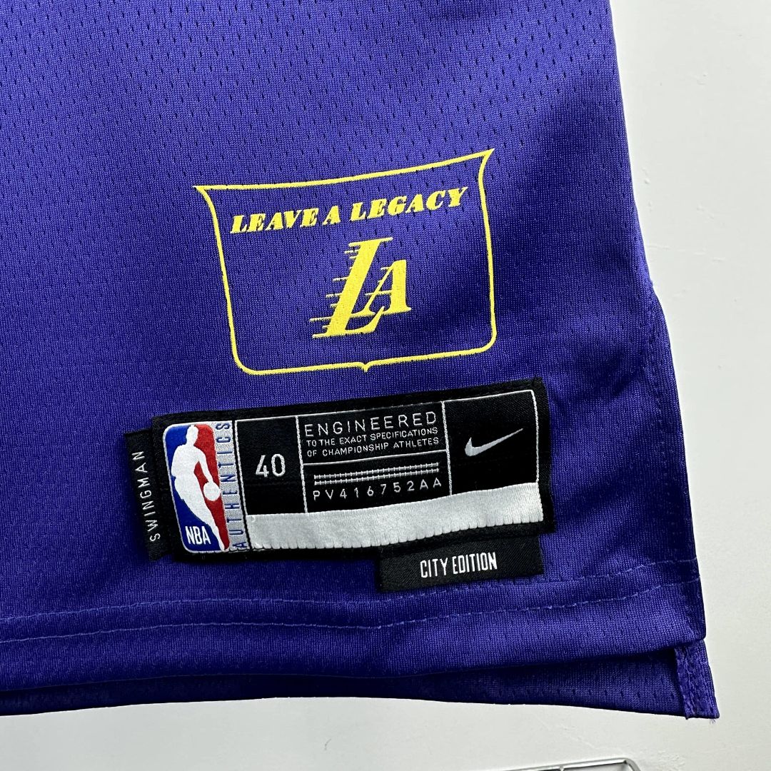 2025 Lakers Dončić #77 City Edition NBA Jersey 6
