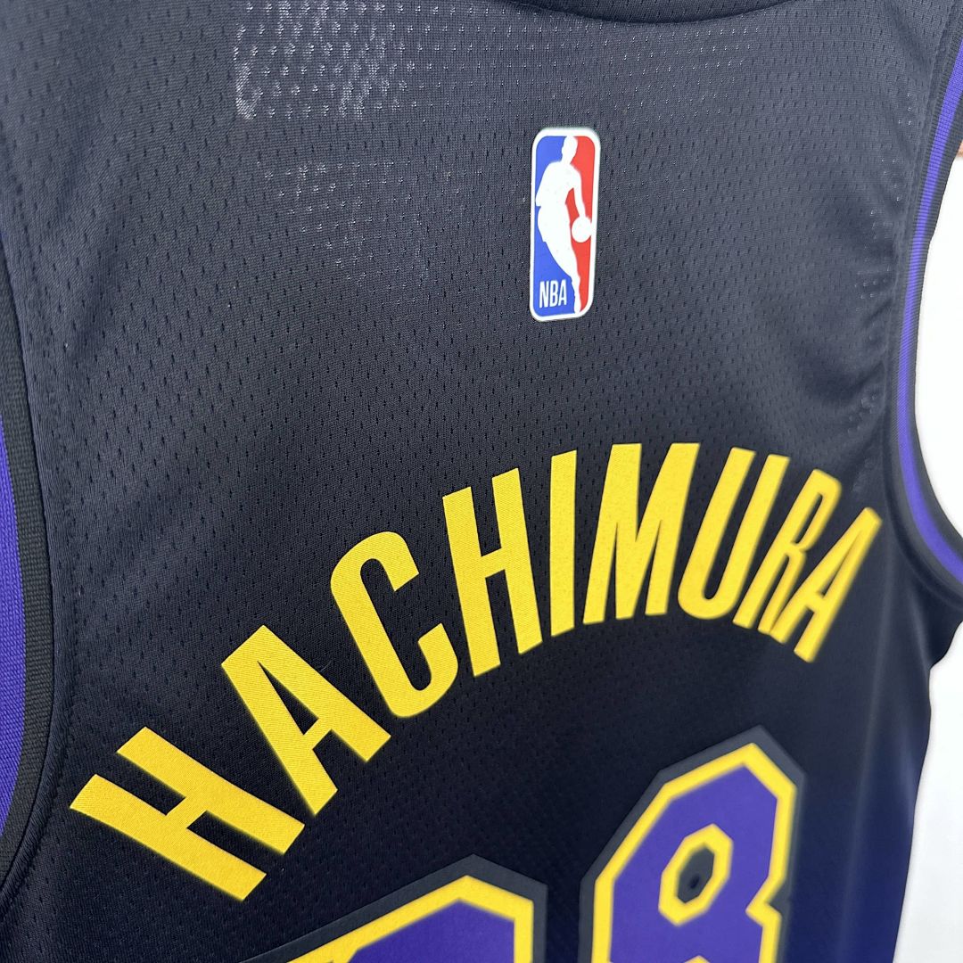 2025 Lakers Hachimura #28 City Edition NBA camiseta 4
