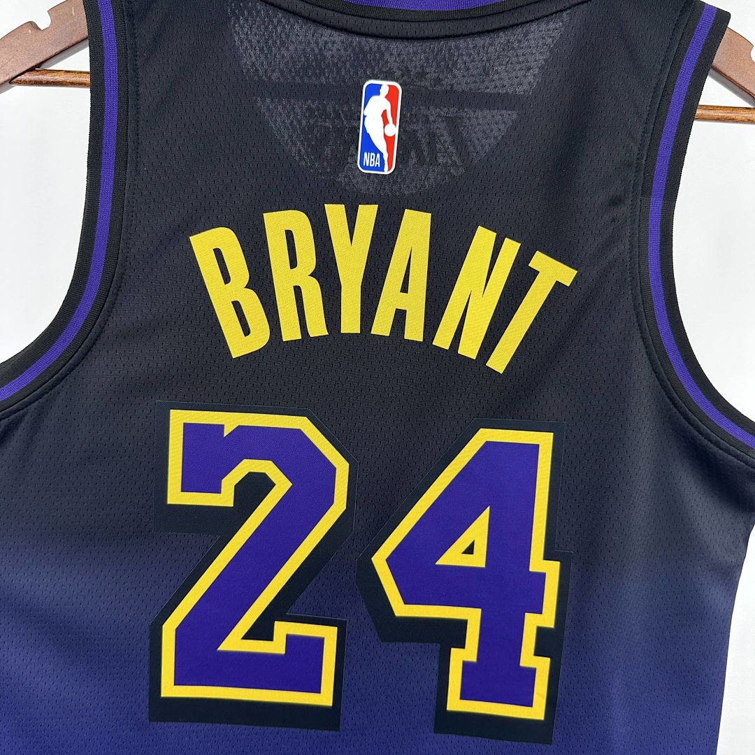 2025 Lakers Bryant #24 City édition NBA maillot 5