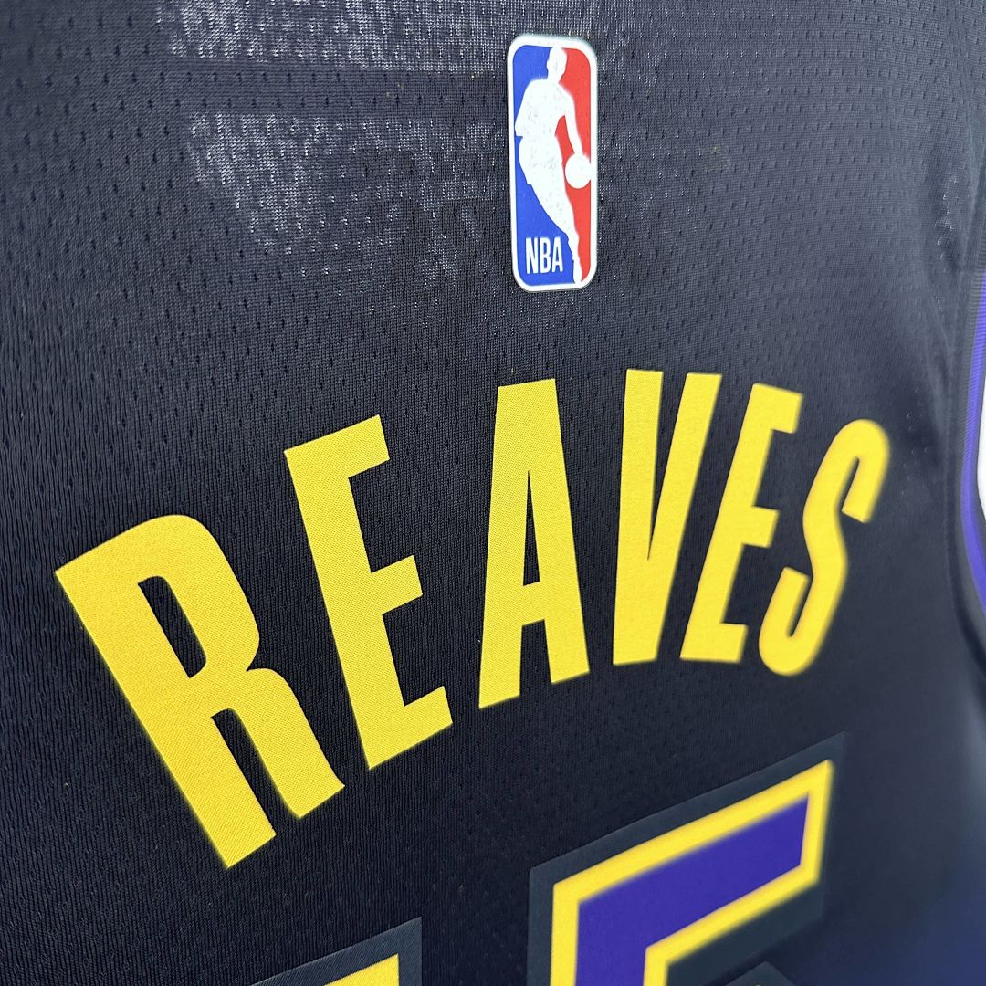 2025 Lakers Reaves #15 City Edition NBA Jersey 4