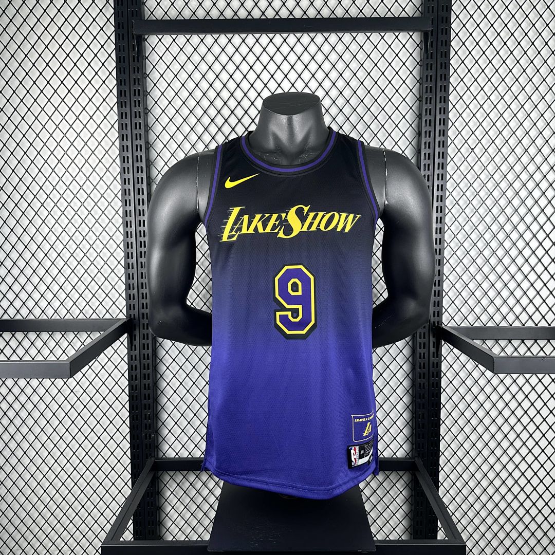 2025 Lakers James JR. #9 City Edition NBA Jersey