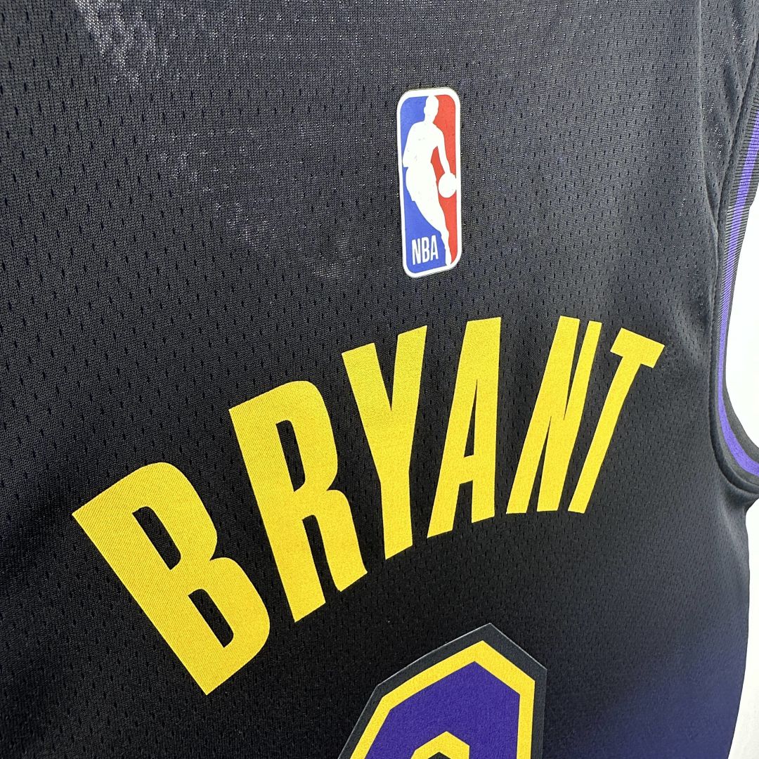 2025 Lakers Bryant #8 City Edition NBA Jersey 4