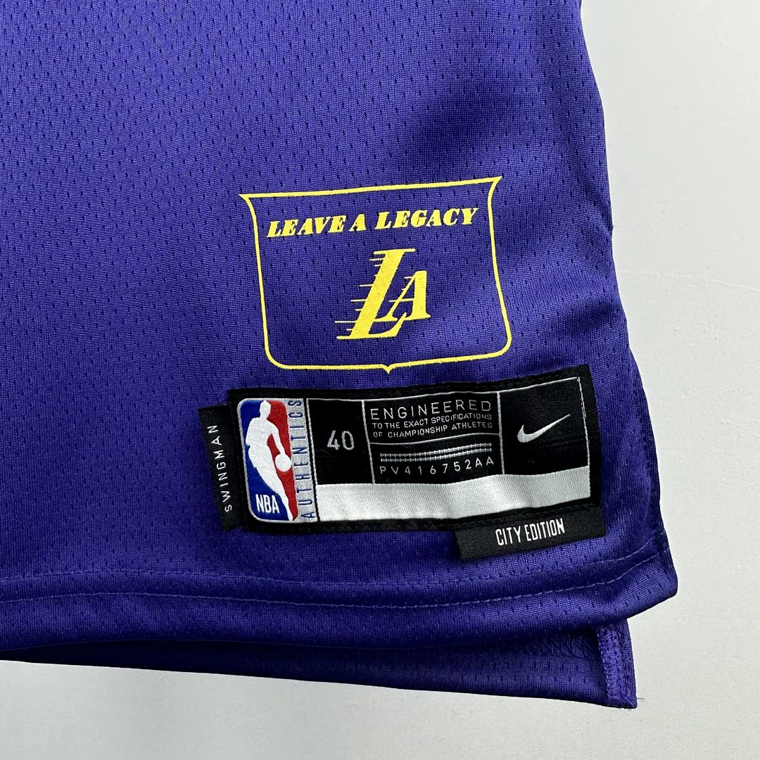 2025 Lakers James #6 City Edition NBA Jersey 6