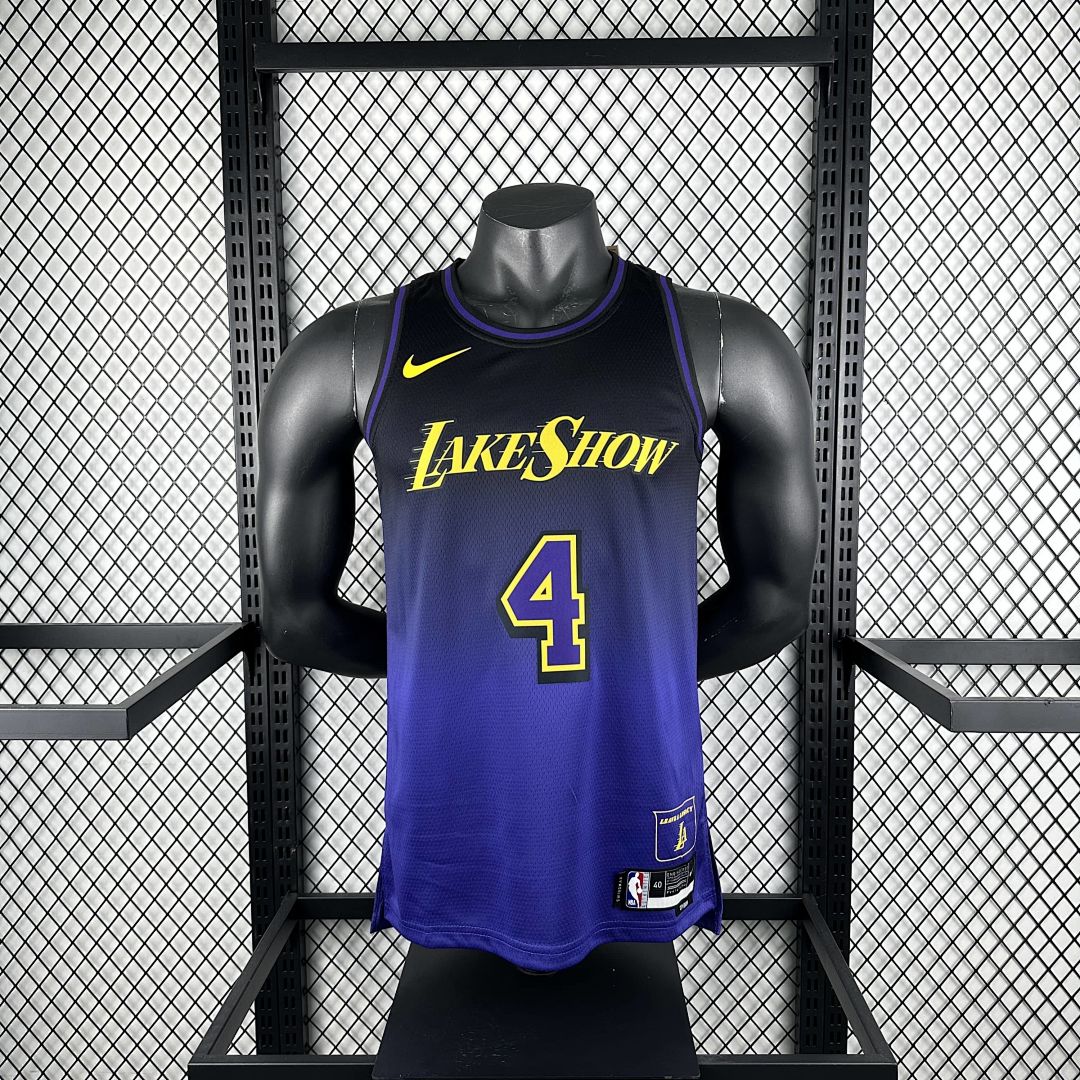 2025 Lakers Knecht #4 City Edition NBA Jersey