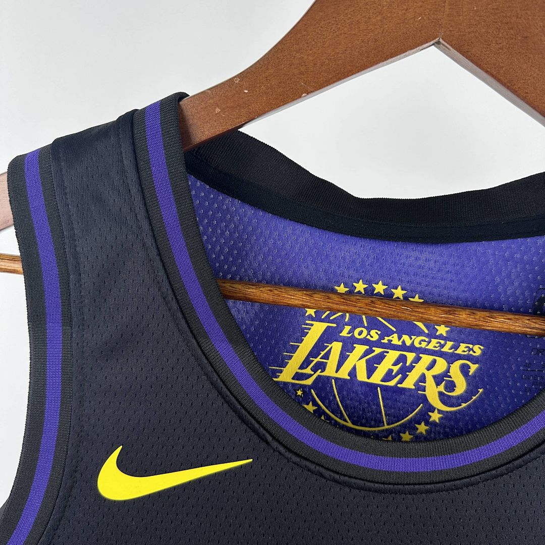 2025 Lakers Russell #1 City édition NBA maillot 6