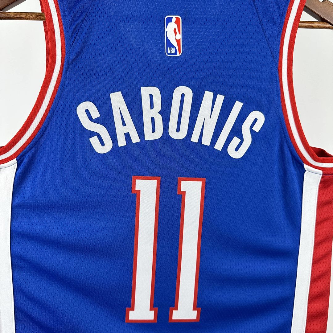 2025 Kings Sabonis #11 City Edition NBA Jersey 5