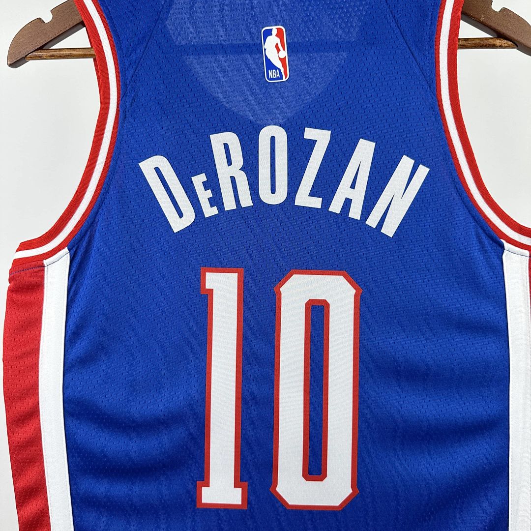 2025 Kings DeRozan #10 City Edition NBA Jersey 5