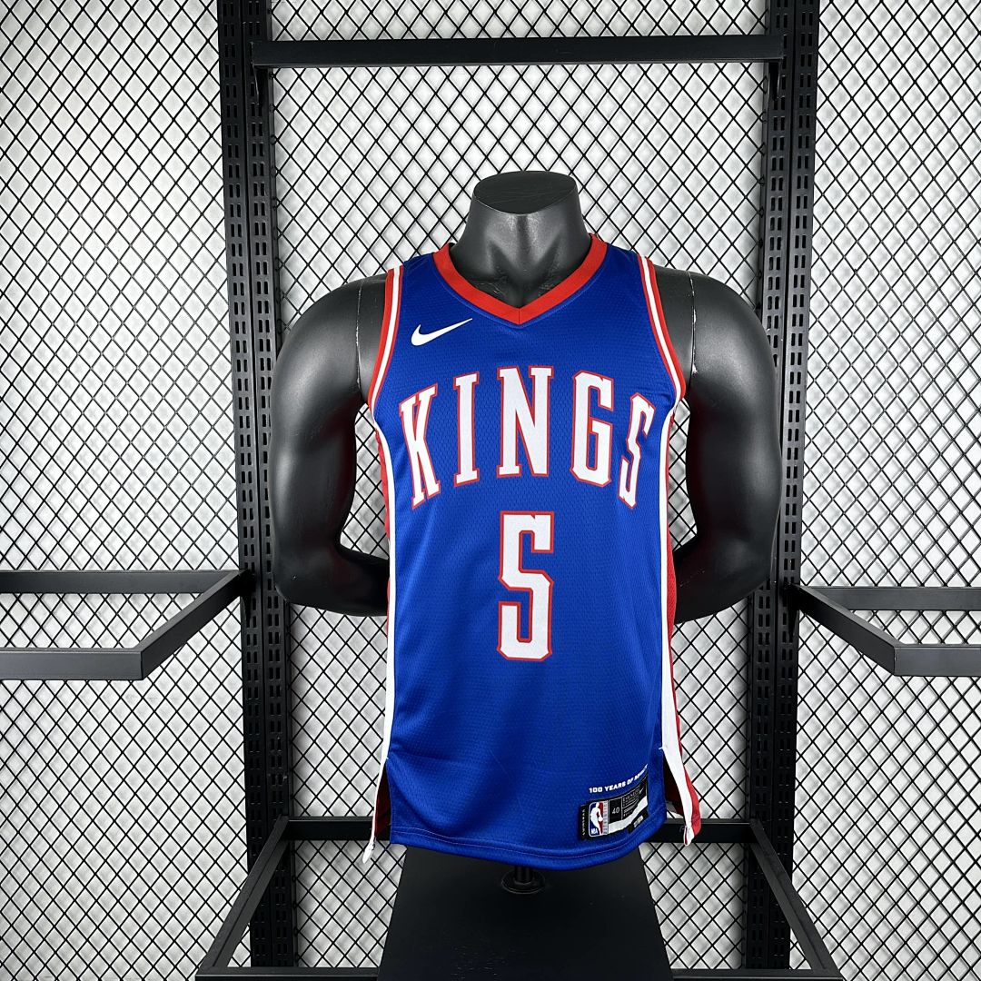2025 Kings Fox #5 City Edition NBA camiseta