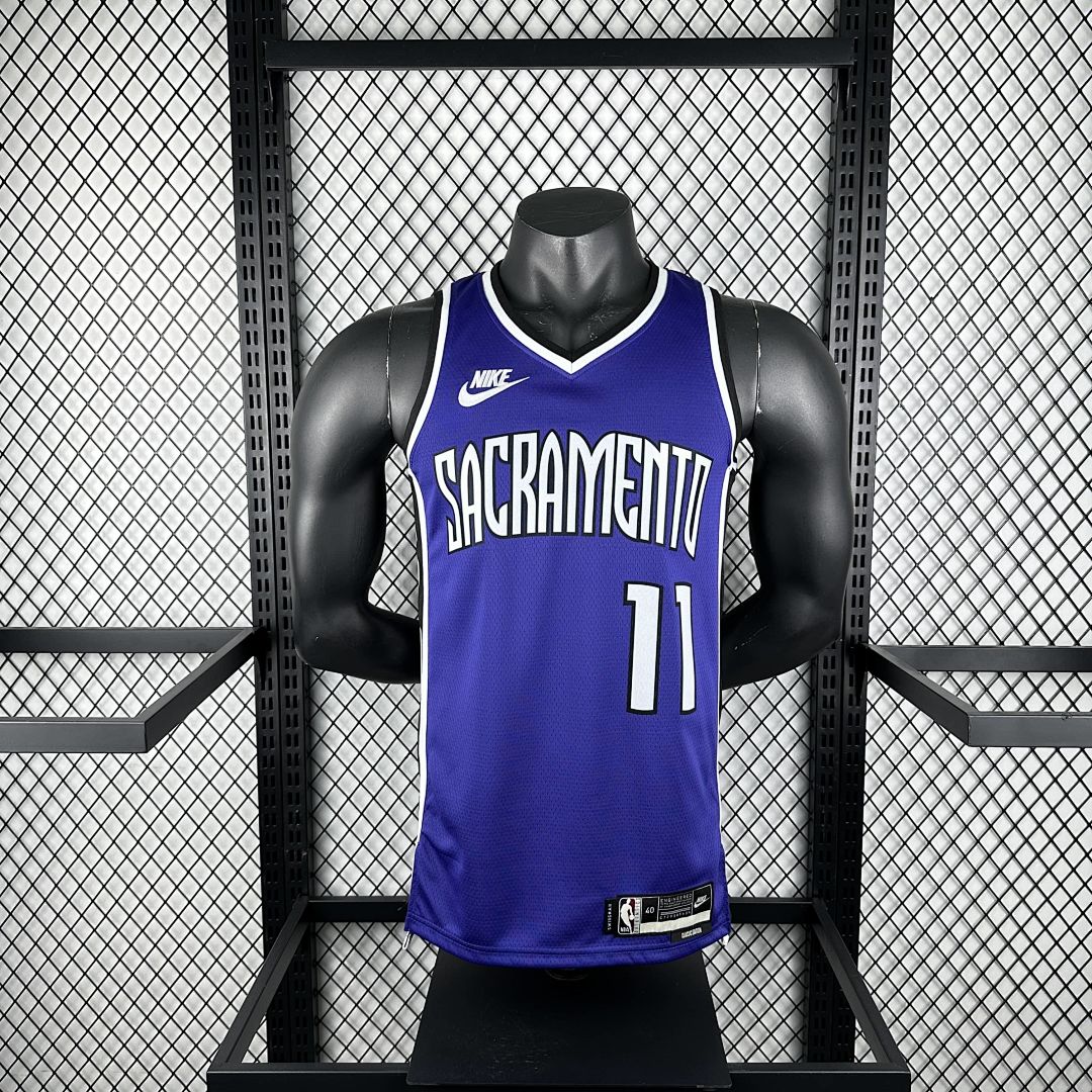 2025 Kings Sabonis #11 Retro Edition NBA Jersey