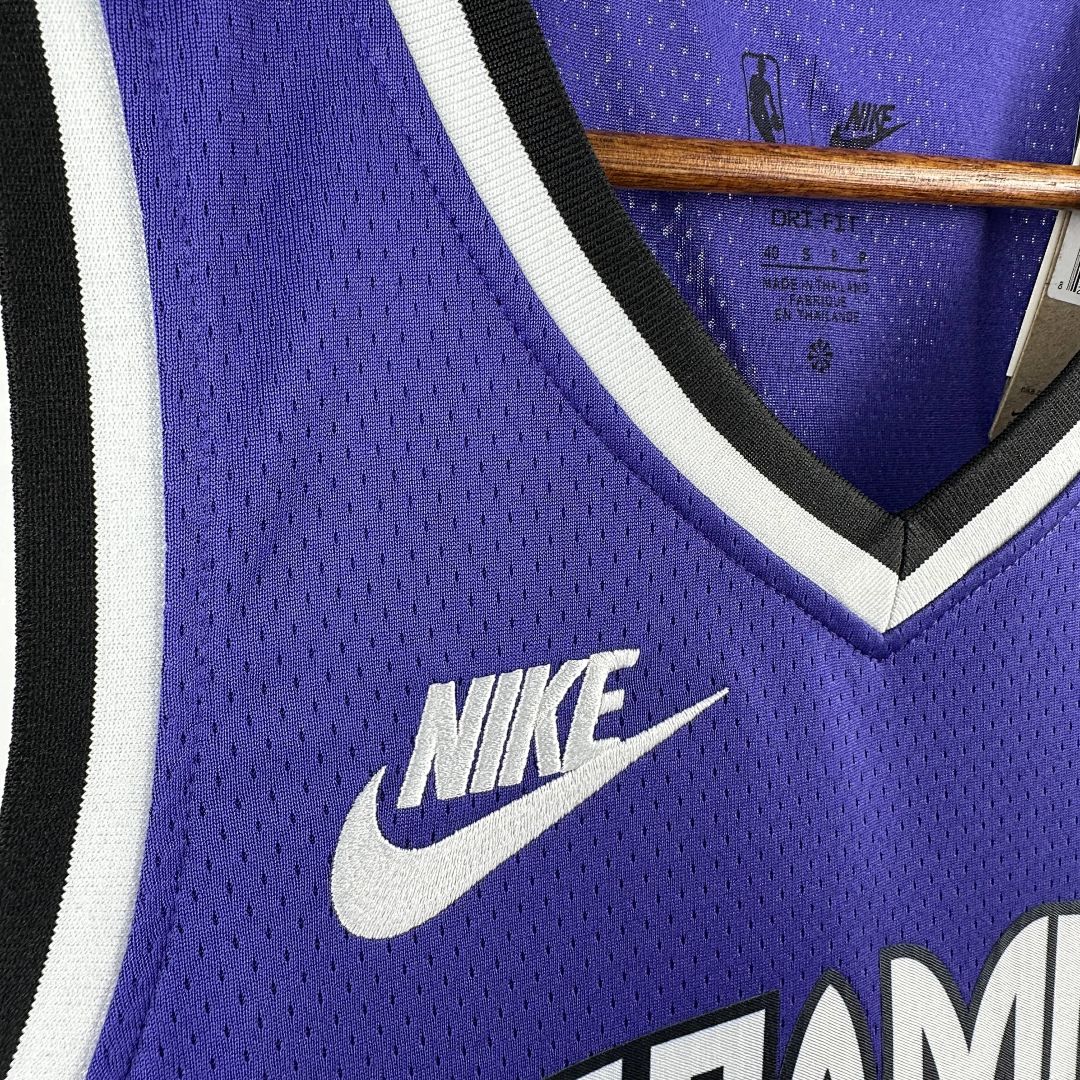 2025 Kings Sabonis #11 Retro Edition NBA Jersey 7