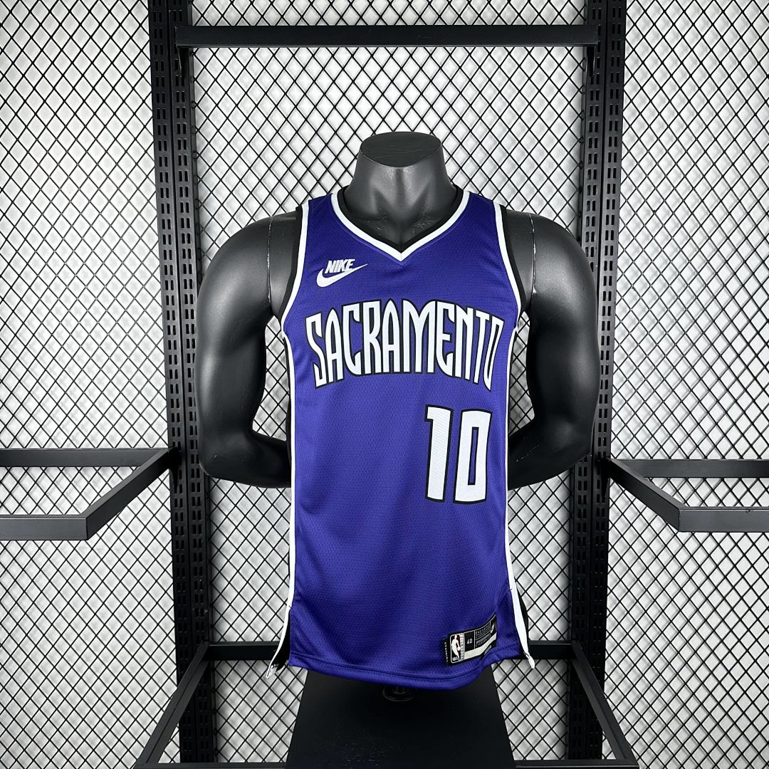 2025 Kings DeRozan #10 Retro Edition NBA Jersey