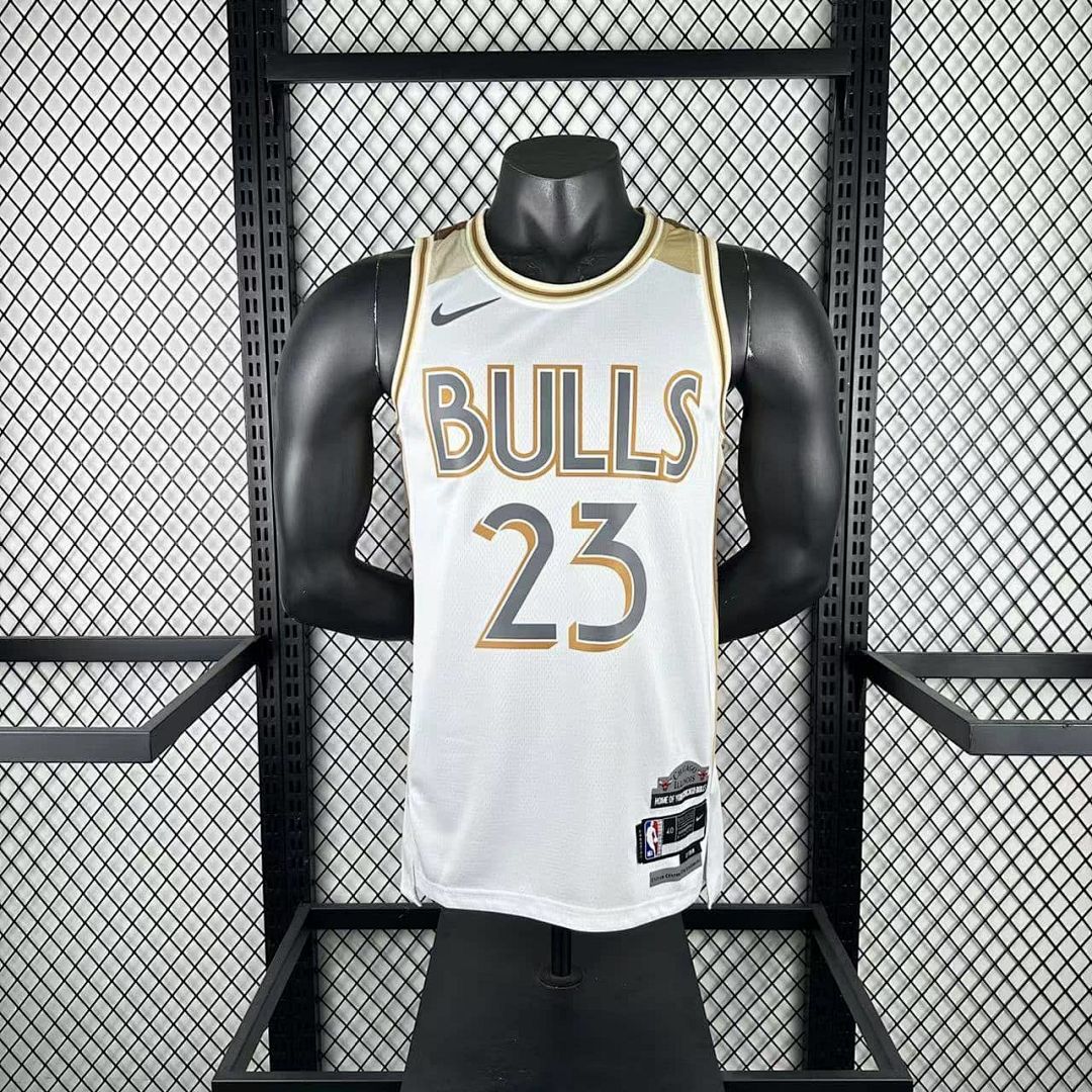 2025 Chicago Bulls Jordan #23 City Edition NBA Jersey