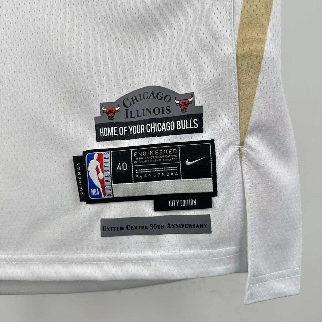 2025 Chicago Bulls Lavine #8 City Edition NBA Jersey 6