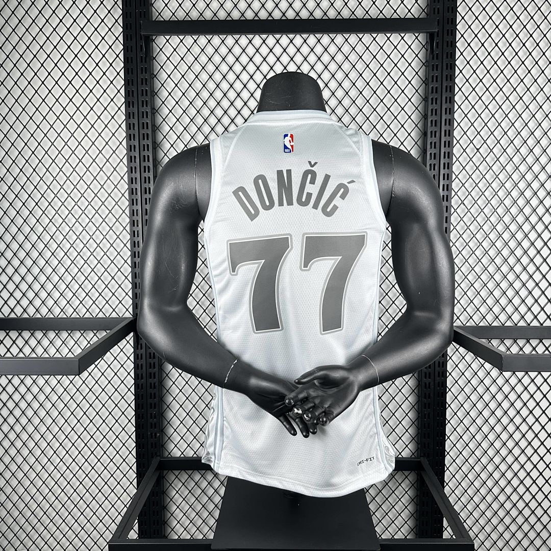 2025 Dallas Mavericks Dončić #77 City Edition NBA Jersey 2