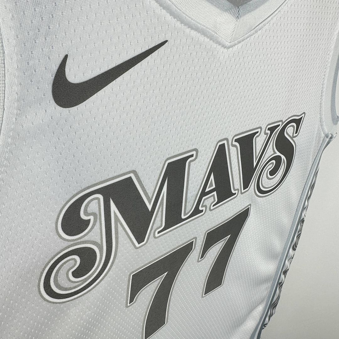 2025 Dallas Mavericks Dončić #77 City Edition NBA Jersey 7