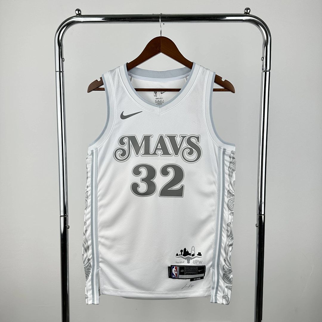 2025 Dallas Mavericks Flagg #32 City Edition NBA camiseta 10