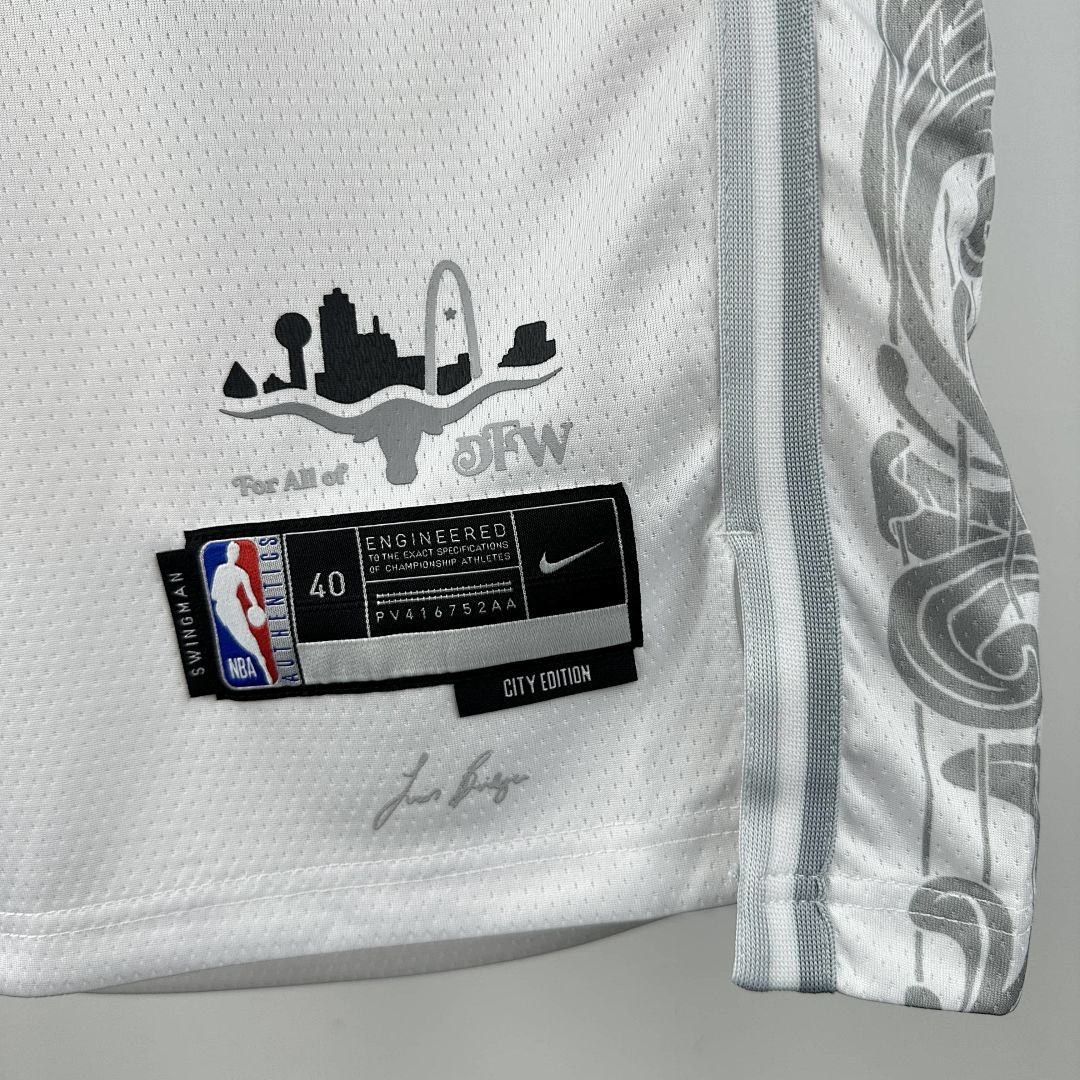 2025 Dallas Mavericks Flagg #32 City Edition NBA camiseta 6