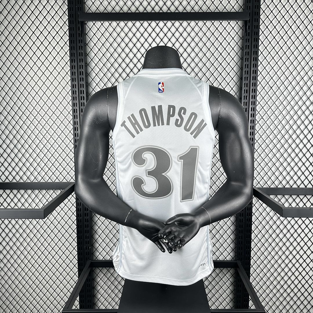 2025 Dallas Mavericks Thompson #31 City Edition NBA Jersey 2