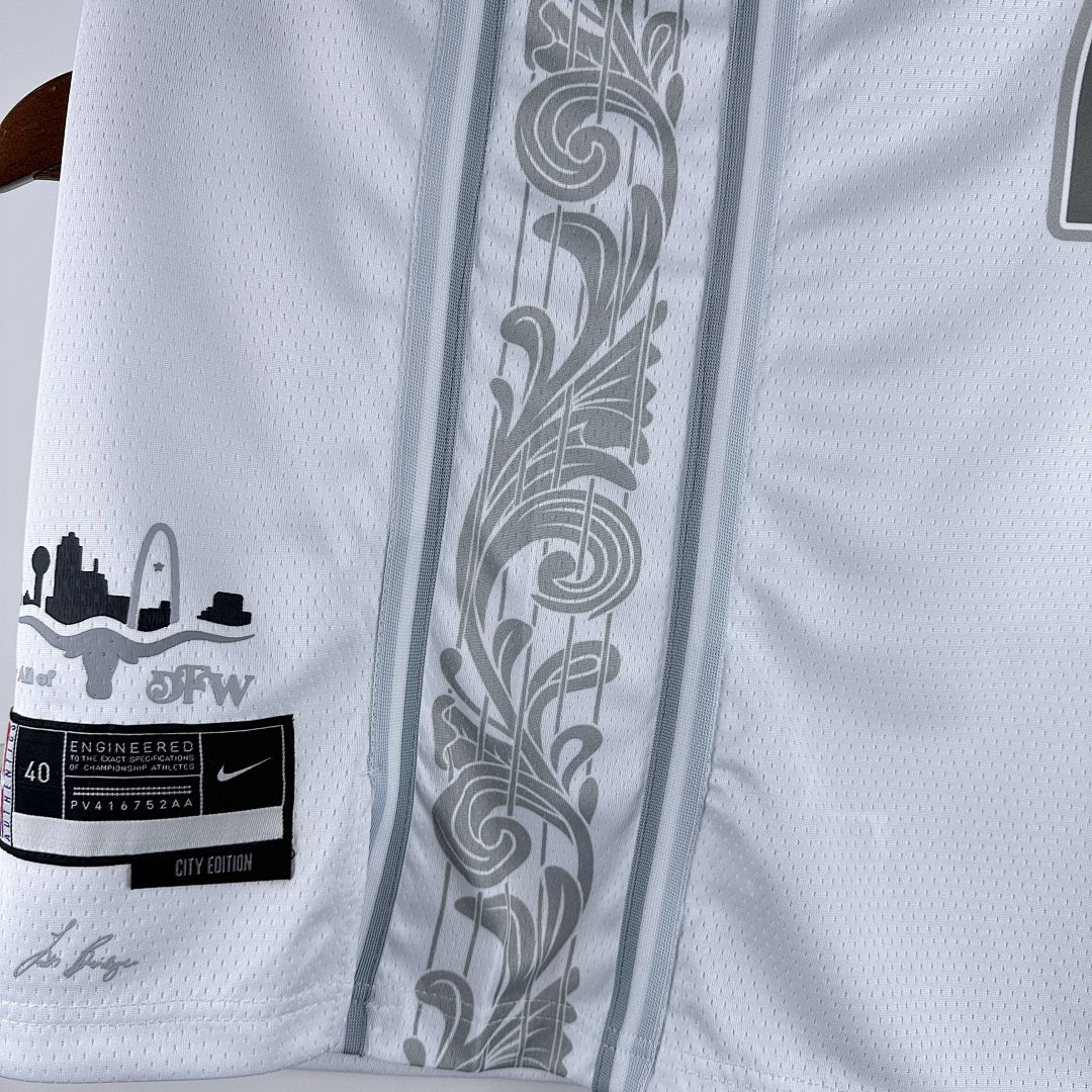 2025 Dallas Mavericks Thompson #31 City Edition NBA Jersey 6
