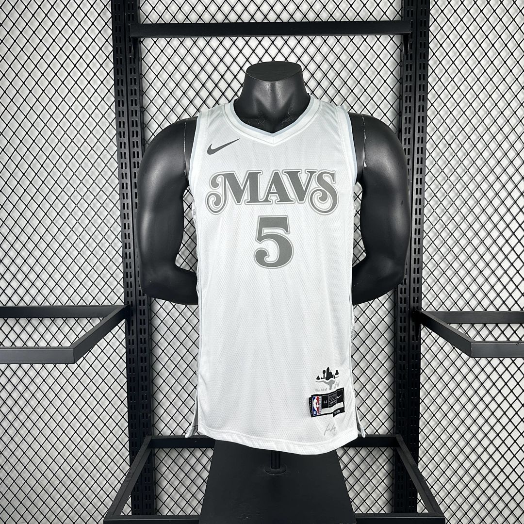 2025 Dallas Mavericks Russell #5 City Edition NBA Jersey
