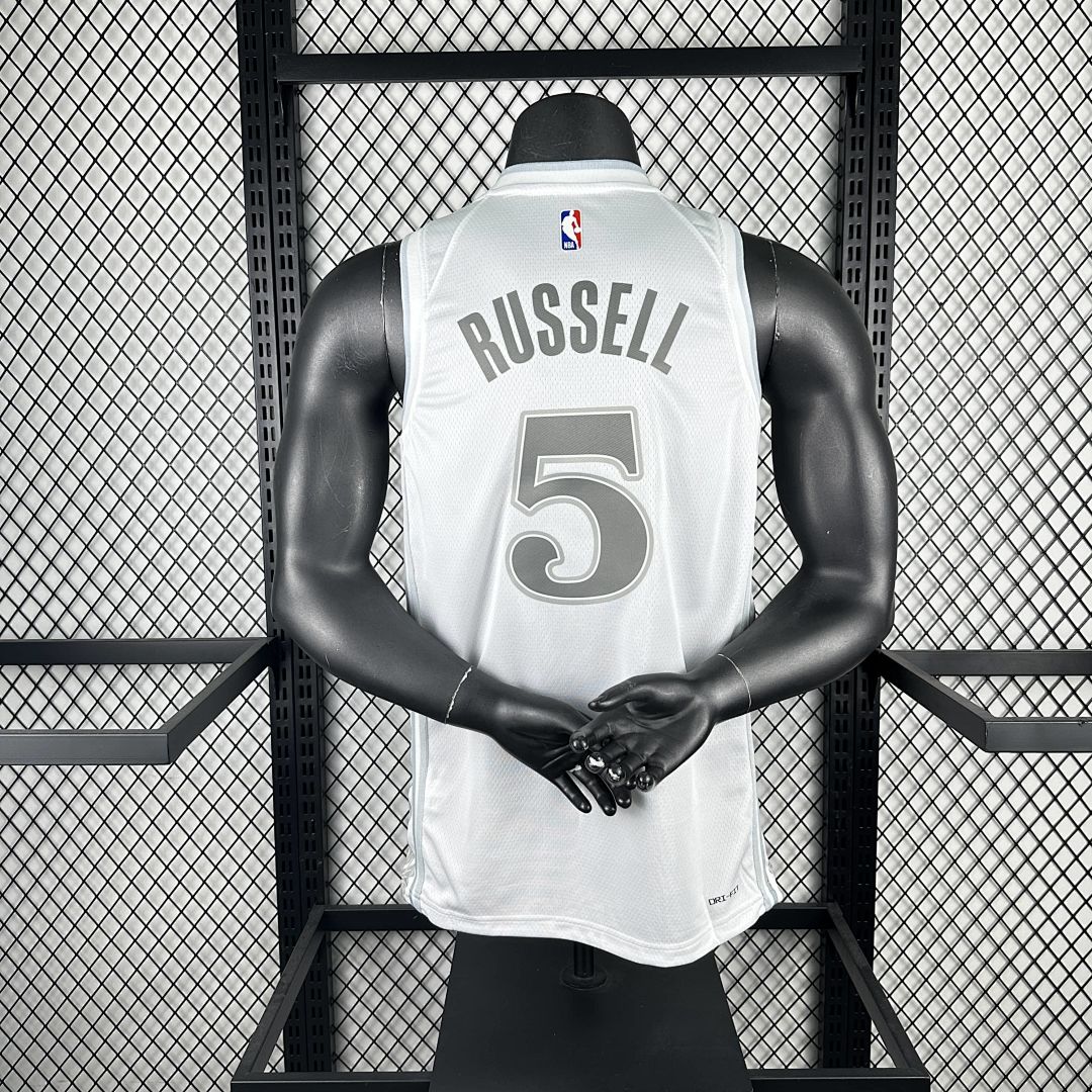2025 Dallas Mavericks Russell #5 City Edition NBA Jersey 2