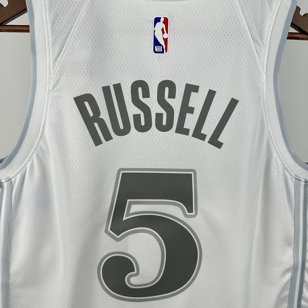 2025 Dallas Mavericks Russell #5 City Edition NBA Jersey 5