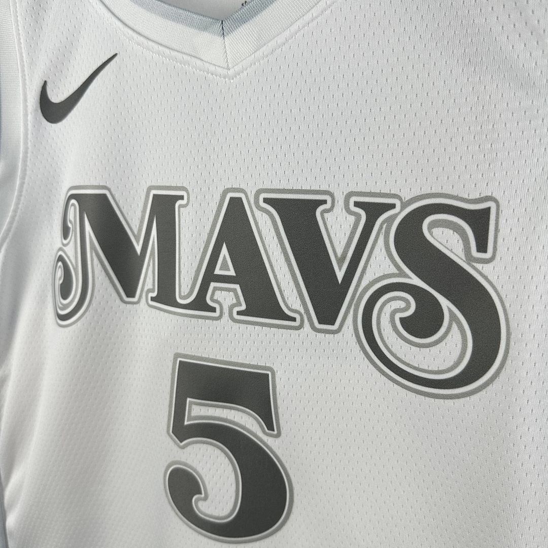 2025 Dallas Mavericks Russell #5 City Edition NBA Jersey 7