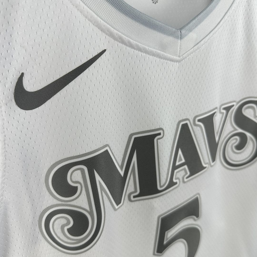 2025 Dallas Mavericks Russell #5 City Edition NBA Jersey 8