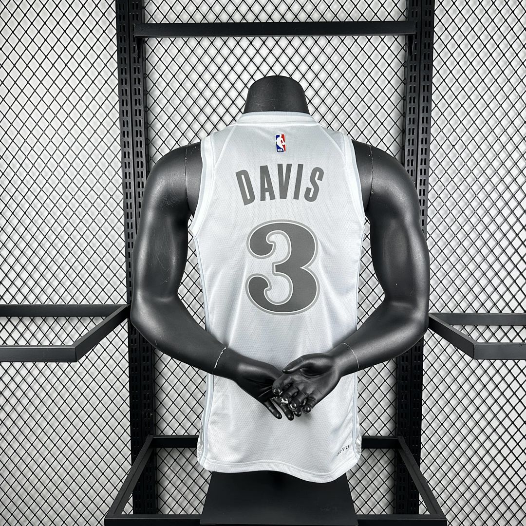 2025 Dallas Mavericks Davis #3 City Edition NBA Jersey 2