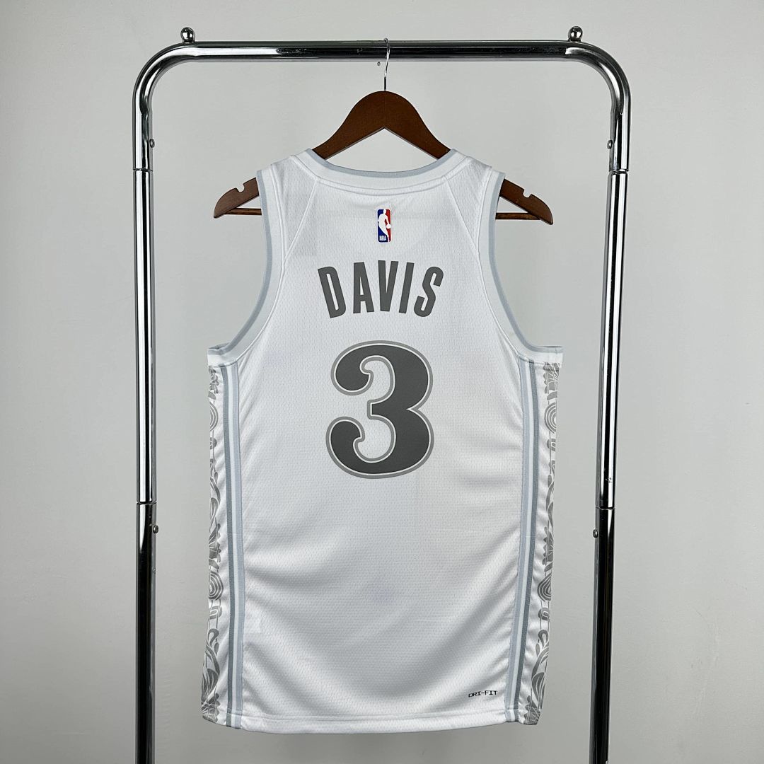 2025 Dallas Mavericks Davis #3 City Edition NBA Jersey 9