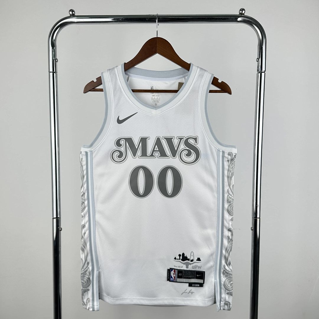 2025 Dallas Mavericks #00 City Edition NBA Jersey 10