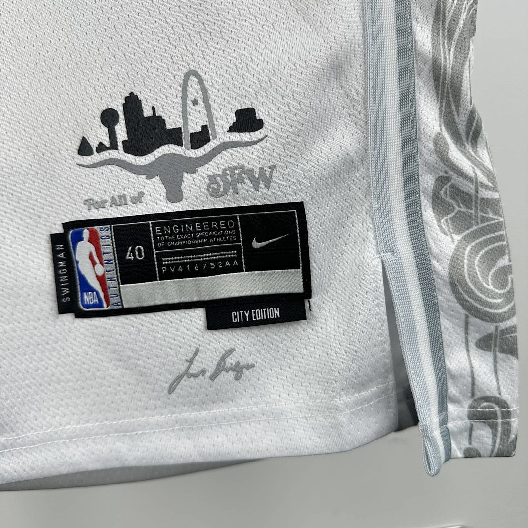 2025 Dallas Mavericks #00 City Edition NBA Jersey 6