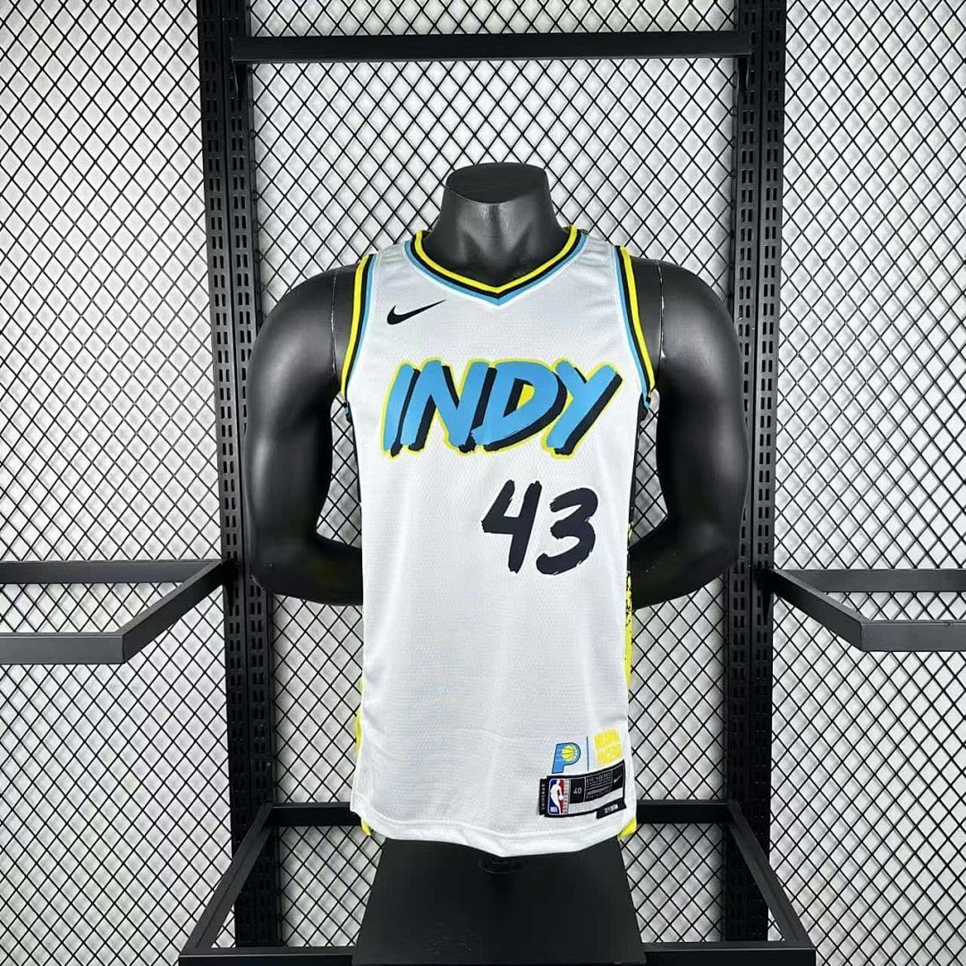 2025 Indiana Pacers Siakam #43 City Edition NBA Jersey