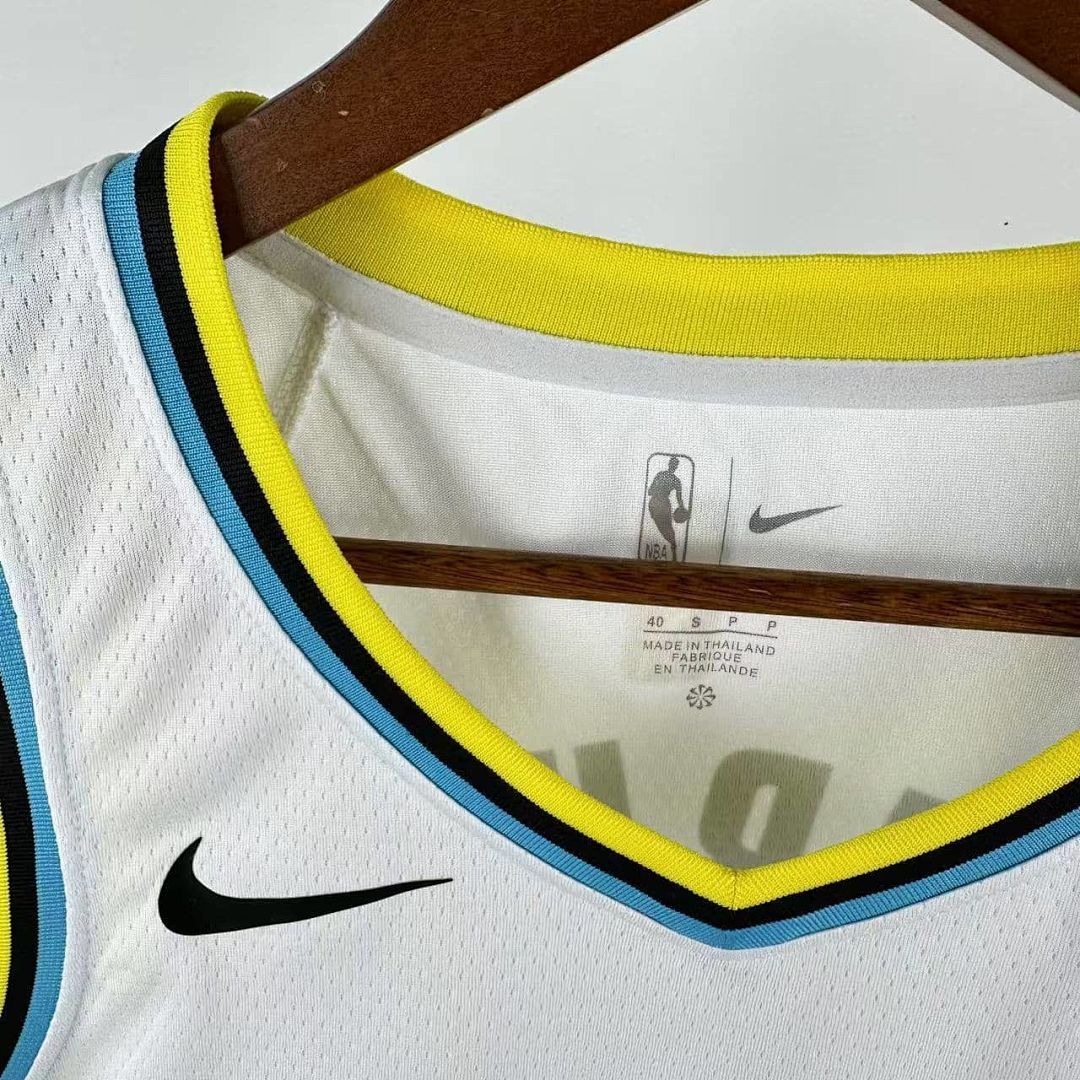 2025 Indiana Pacers Haliburton #0 City Edition NBA Jersey 7