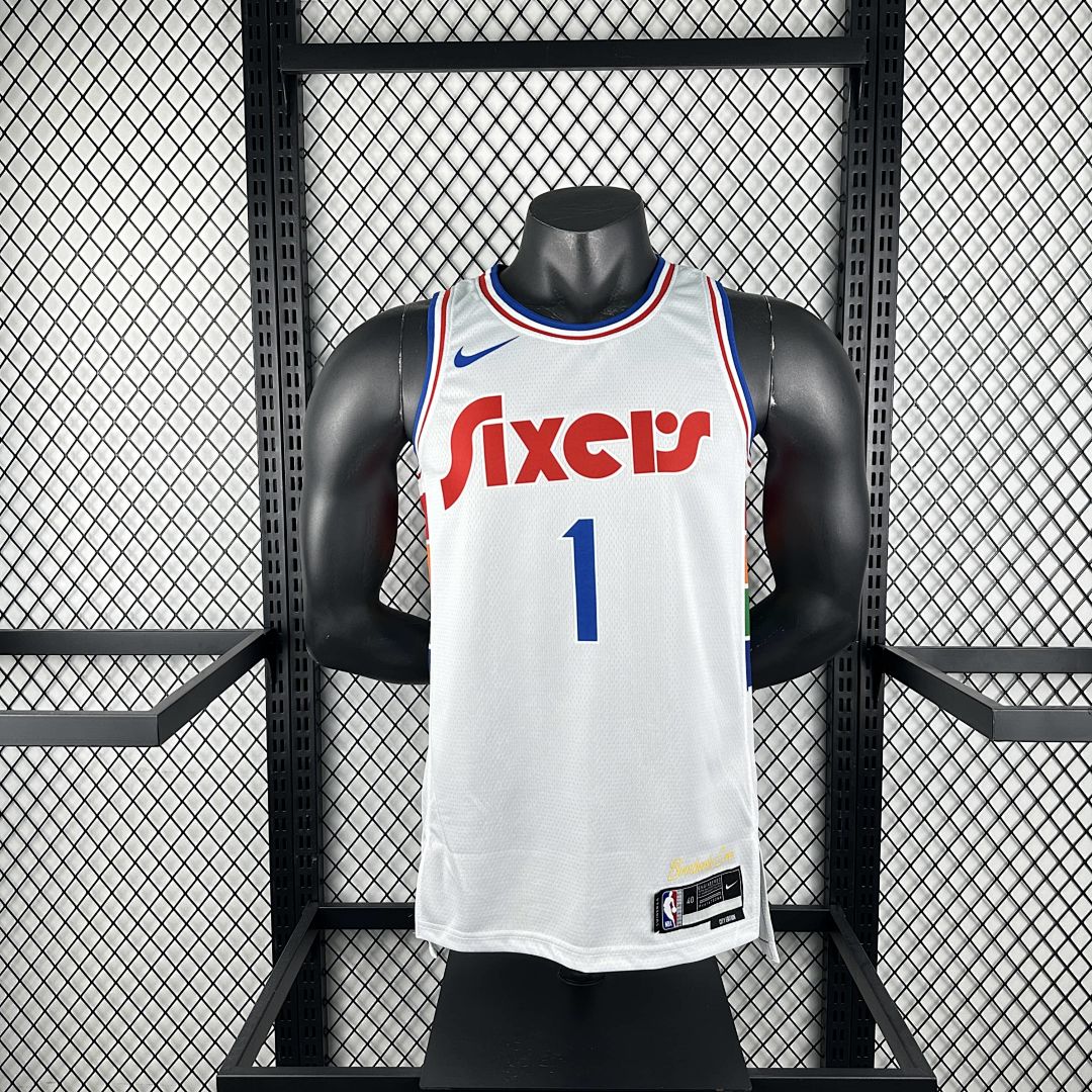 2025 Philadelphia 76ers Harden #1 City Edition NBA Jersey