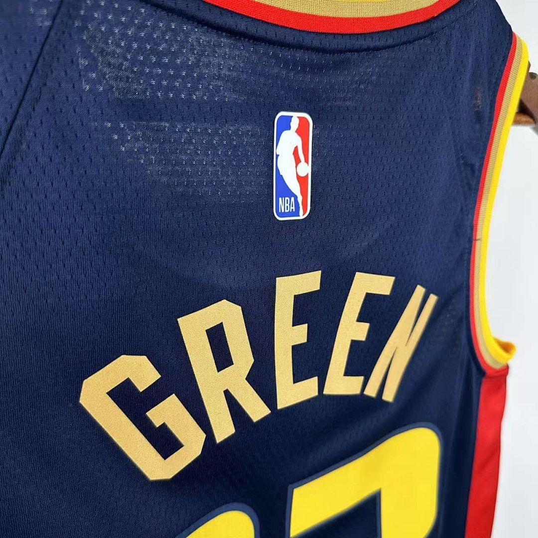 2025 Golden State Warriors Green #23 City Edition NBA Jersey 10